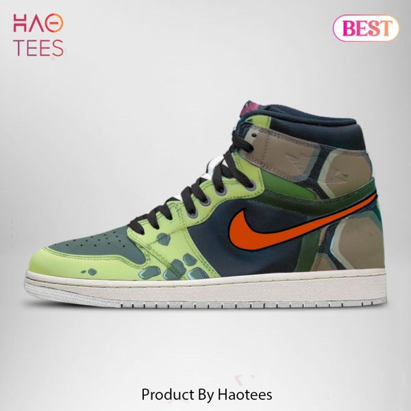 LIMITED TMNT Michelangelo Teenage Mutant Ninja Turtles Air Jordan High Top Sneaker Limited Edition