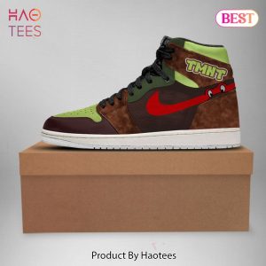 LIMITED TMNT Teenage Mutant Ninja Turtles Air Jordan High Top Sneaker All Over Printed – 3J31
