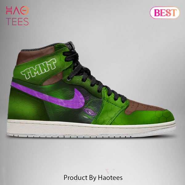 LIMITED TMNT Teenage Mutant Ninja Turtles Air Jordan High Top Sneaker POD Design
