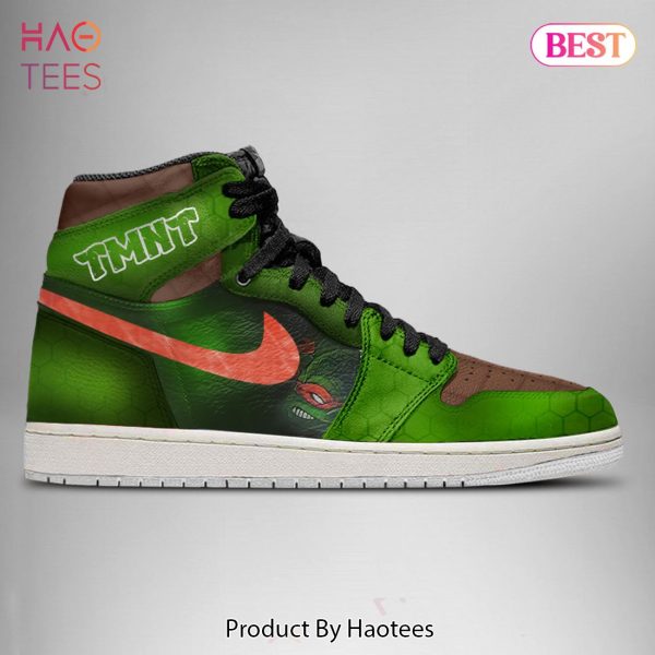 LIMITED TMNT Teenage Mutant Ninja Turtles Air Jordan High Top Sneaker POD Design
