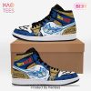 LIMITED Vegeta Blue Dragon Ball Z Jordan High Top Sneakers Custom Anime Shoes For Fans POD Design