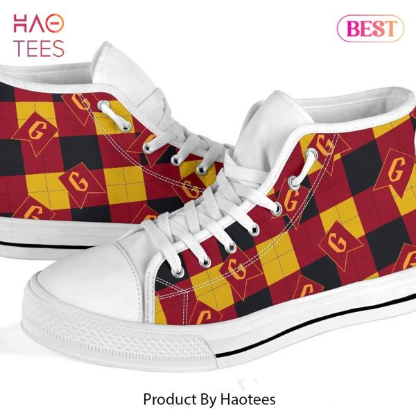 LUXURY Harry Potter Gryffindor High Top Shoes Limited Edition