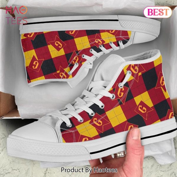 LUXURY Harry Potter Gryffindor High Top Shoes Limited Edition