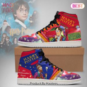 LUXURY Harry Potter Philosopher’s Stone Air Jordan High Top Sneakers All Over Printed