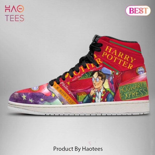 LUXURY Harry Potter Philosopher’s Stone Air Jordan High Top Sneakers All Over Printed