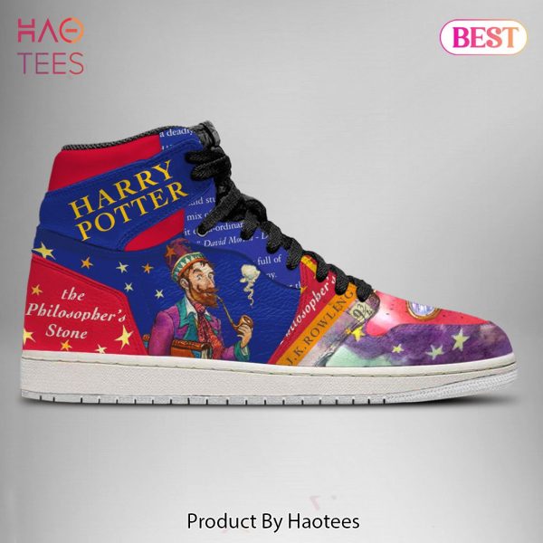 LUXURY Harry Potter Philosopher’s Stone Air Jordan High Top Sneakers All Over Printed