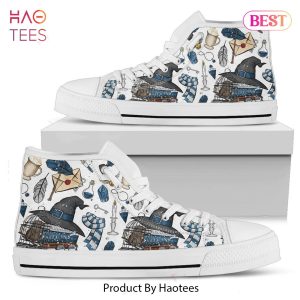 LUXURY Harry Potter Ravenclaw Icons High Top Shoes POD Design
