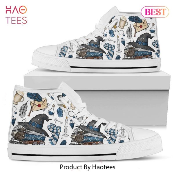 LUXURY Harry Potter Ravenclaw Icons High Top Shoes POD Design