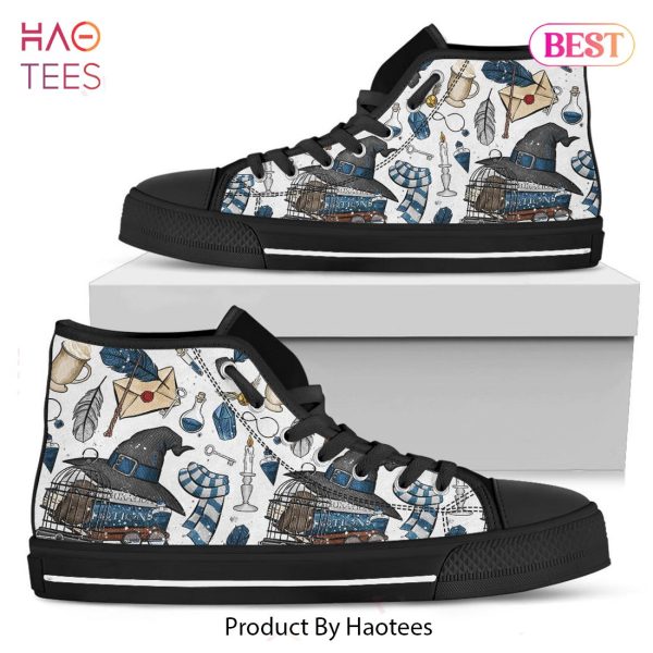 LUXURY Harry Potter Ravenclaw Icons High Top Shoes POD Design