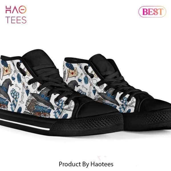 LUXURY Harry Potter Ravenclaw Icons High Top Shoes POD Design