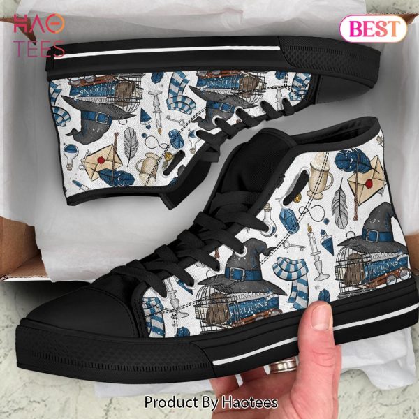 LUXURY Harry Potter Ravenclaw Icons High Top Shoes POD Design