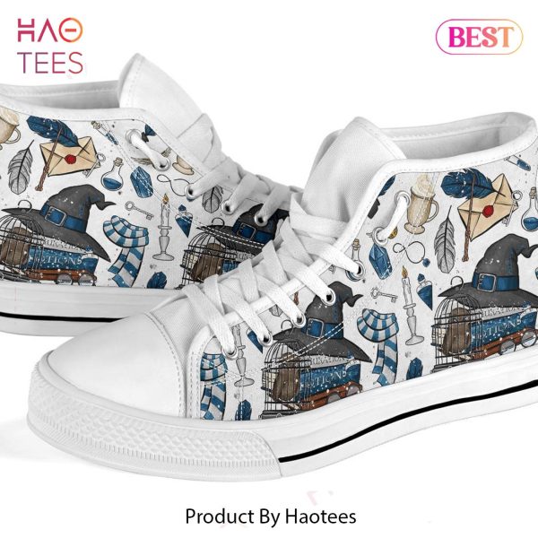 LUXURY Harry Potter Ravenclaw Icons High Top Shoes POD Design