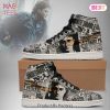 LUXURY Hidden Leaf Naruto Air Jordan High Top Sneaker POD Design LUXURY Hidden Leaf Naruto Air Jordan High Top Sneaker POD Design