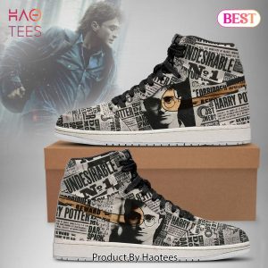 LUXURY Harry Potter Shoes Undesirable No Harry Potter Air Jordan High Top Shoes All Over Printed