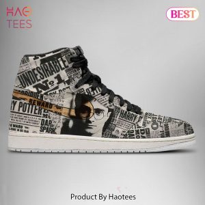 LUXURY Harry Potter Shoes Undesirable No Harry Potter Air Jordan High Top Shoes All Over Printed