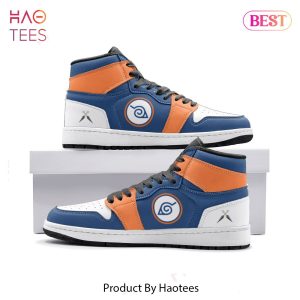 LUXURY Hidden Leaf Naruto Air Jordan High Top Sneaker POD Design