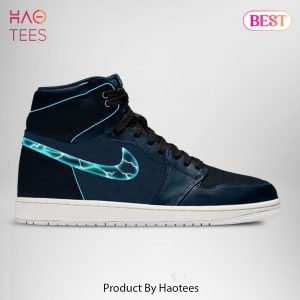 LUXURY Marvel Avengers Black Widow Air Jordan High Top Sneaker All Over Printed