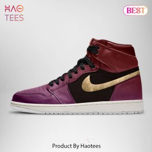 LUXURY Marvel Villain Thanos Air Jordan High Top Sneaker POD Design