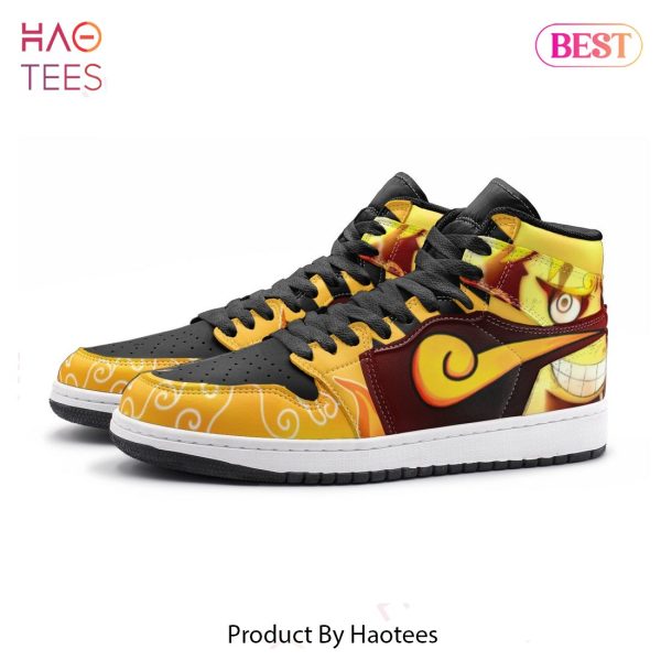 LUXURY Sun God Luffy One Piece Air Jordan High Top Sneaker Limited Edition