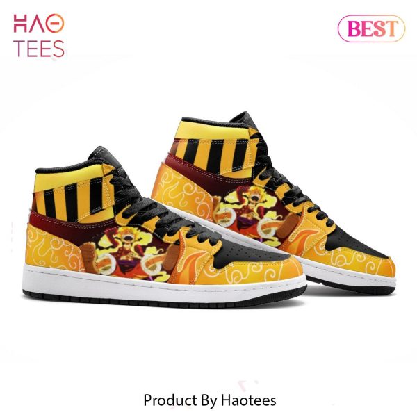 LUXURY Sun God Luffy One Piece Air Jordan High Top Sneaker Limited Edition