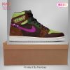 LUXURY TMNT Donnie Teenage Mutant Ninja Turtles Air Jordan High Top Sneaker POD Design