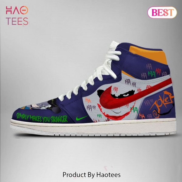 NEW DC Joker Air Jordan High Top Sneaker Limited Edition
