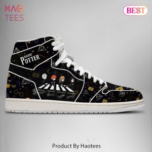 NEW Harry Potter Abbey Road Air Jordan High Top Sneakers POD Design