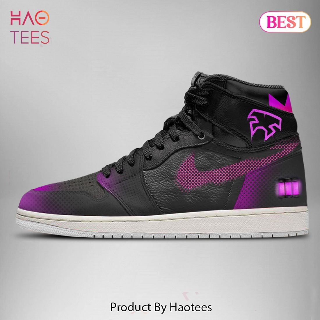 NEW Marvel Spider Man_ Across the Spider Verse Prowler Air Jordan High Top Sneaker All Over Printed NEW Marvel Spider Man_ Across the Spider Verse Prowler Air Jordan High Top Sneaker All Over Printed