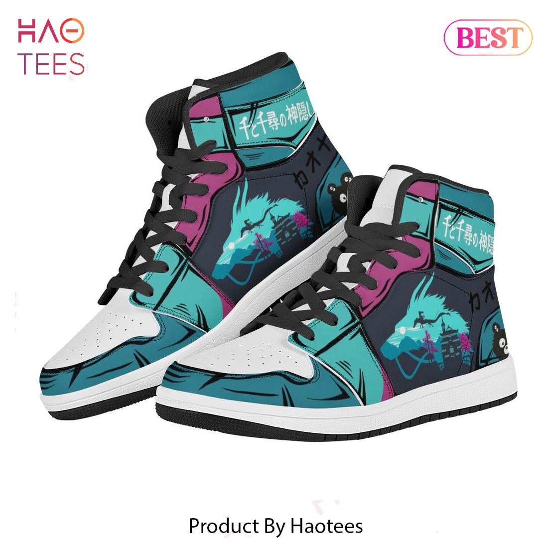 NEW Spirited Away Jordan High Top Sneakers Custom Anime Shoes For 