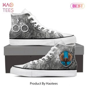NEW The Ravenclaw Eagle Harry Potter High Top Shoes Limited Edition