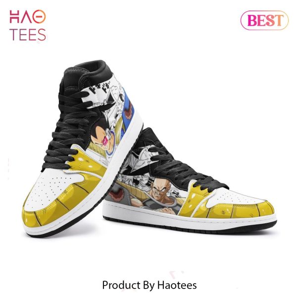 NEW Vegeta and Nappa Dragon Ball Air Jordan High Top Sneaker All Over Printed