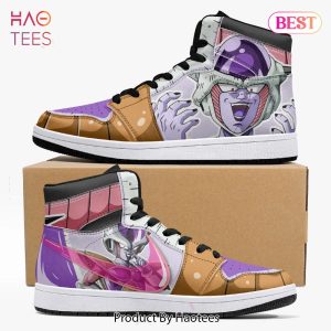 PREMIUM Anime Dragon Ball Frieza Air Jordan High Top Sneaker POD Design