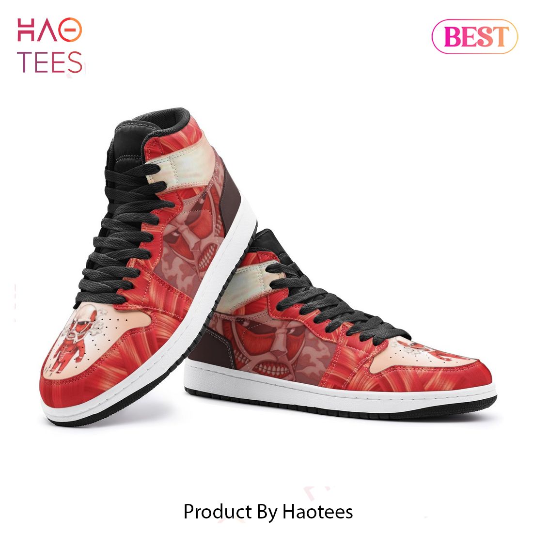 attack on titan jordans