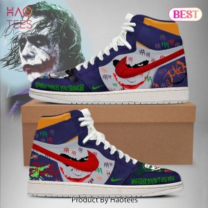 PREMIUM DC Joker Air Jordan High Top Kid Sneaker All Over Printed