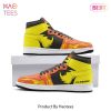 PREMIUM Flareon Pokemon Air Jordan High Top Sneaker All Over Printed