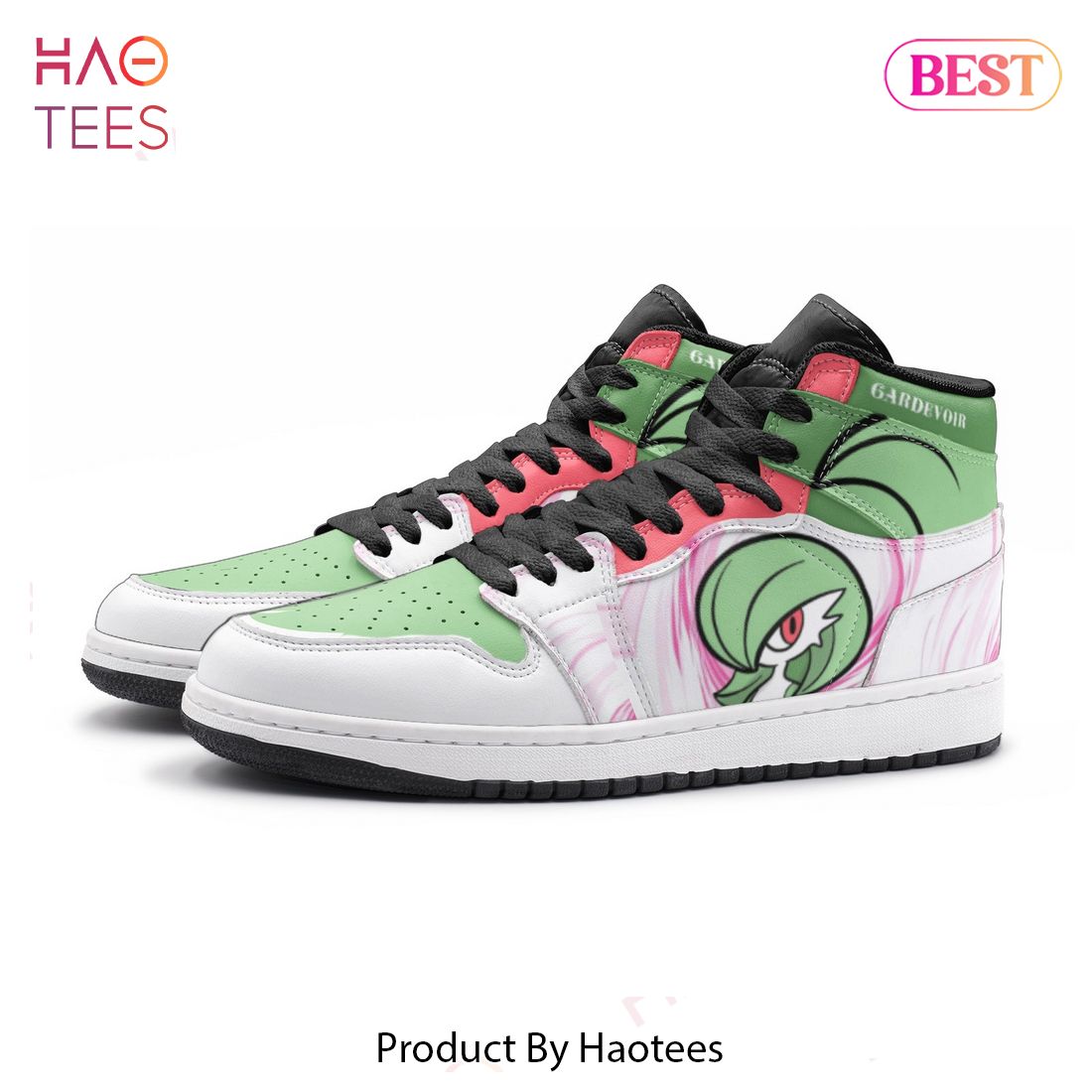 PREMIUM Gardevoir Pokemon Air Jordan High Top Sneaker All Over Printed PREMIUM Gardevoir Pokemon Air Jordan High Top Sneaker All Over Printed