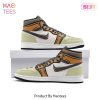 PREMIUM Vegeta and Great Ape Dragon Ball Air Jordan High Top Sneaker All Over Printed