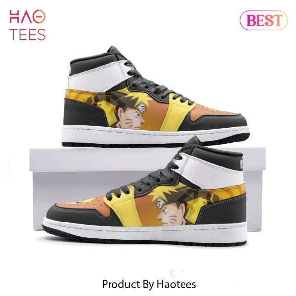 PREMIUM Shippuden Naruto Air Jordan High Top Sneaker POD Design