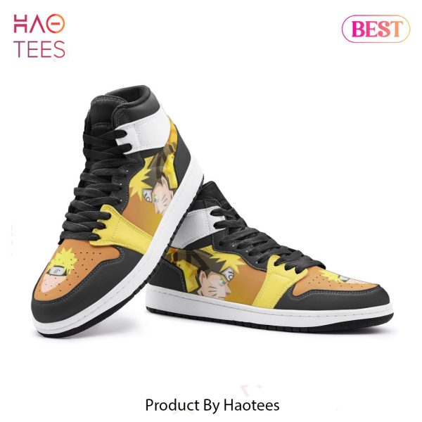 PREMIUM Shippuden Naruto Air Jordan High Top Sneaker POD Design