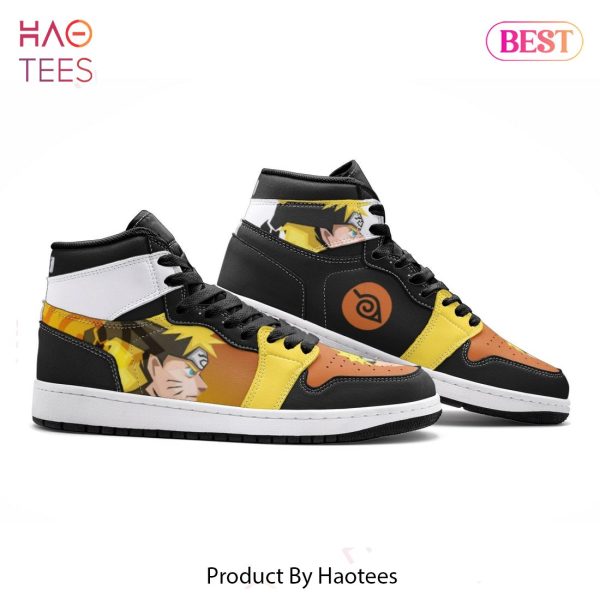 PREMIUM Shippuden Naruto Air Jordan High Top Sneaker POD Design