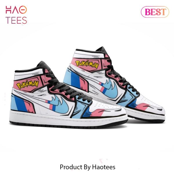 PREMIUM Sylveon Pokemon Air Jordan High Top Sneaker All Over Printed