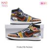[AVAILABLE] TMNT And Villain Teenage Mutant Ninja Turtles Air Jordan High Top Sneaker POD Design