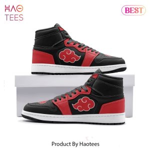 THE BEST Akatsuki Cloud Naruto Air Jordan High Top Sneaker All Over Printed
