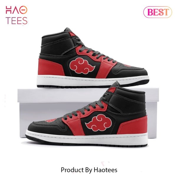THE BEST Akatsuki Cloud Naruto Air Jordan High Top Sneaker All Over Printed
