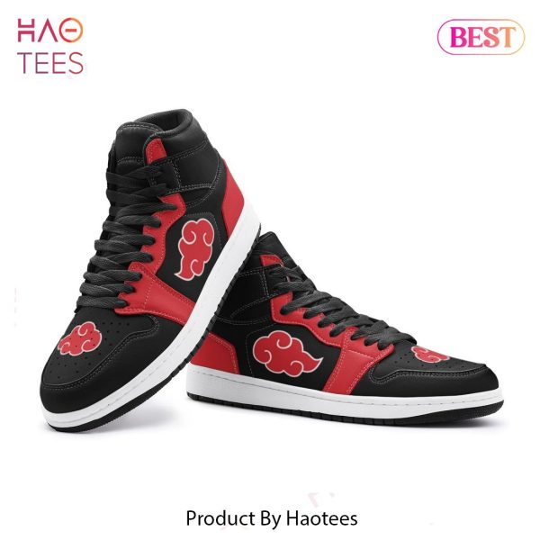 THE BEST Akatsuki Cloud Naruto Air Jordan High Top Sneaker All Over Printed