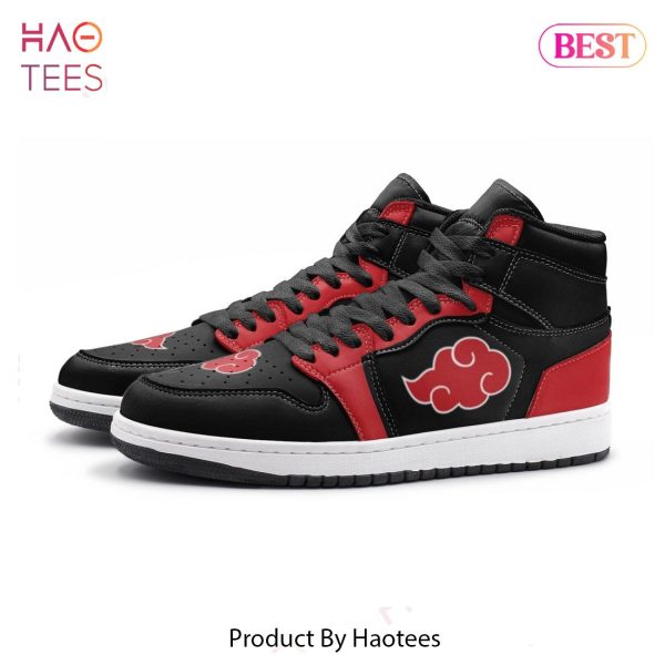 THE BEST Akatsuki Cloud Naruto Air Jordan High Top Sneaker All Over Printed