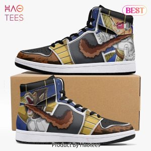 THE BEST Anime Dragon Ball Vegeta Air Jordan High Top Sneaker All Over Printed