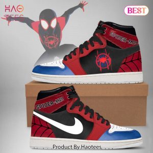 THE BEST Marvel Miles Morales Spiderman Air Jordan High Top Sneaker All Over Printed