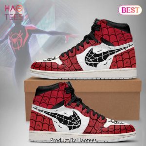 THE BEST Marvel Spider Man Air Miles Jordan High Top Sneaker All Over Printed