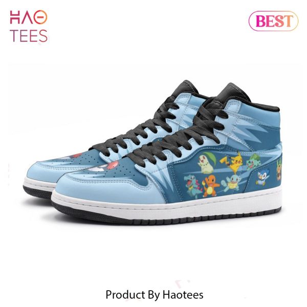 THE BEST Starters Pokemon Air Jordan High Top Sneaker Limited Edition
